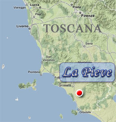 Tuscany map